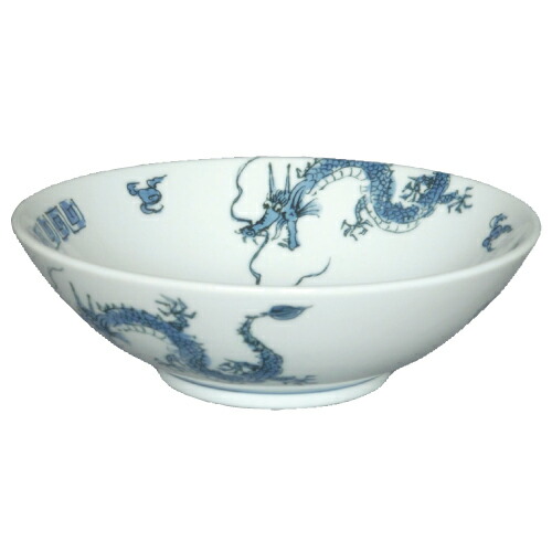 ラーメン丼 踊り竜青 丸6.8寸丼 10個入 /業務用/新品/小物送料対象商品