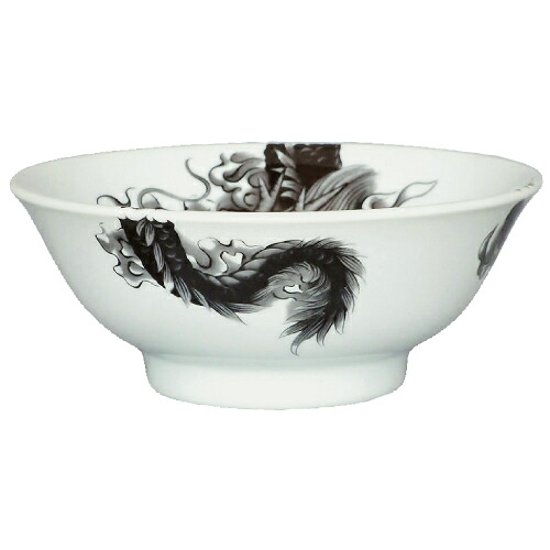 【イングレーズ昇龍黒 丸反7寸丼 10個入 】業務用/新品/送料無料｜業務用厨房のテンポス