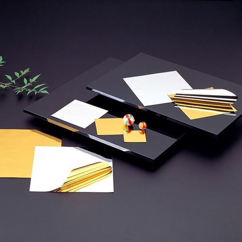 懐敷 金銀 21角(500枚入) 縦21×横21(cm)/業務用/新品/小物送料対象商品