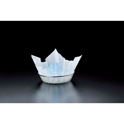 紙すき鍋 麻 白波(300枚入)/業務用/新品/小物送料対象商品