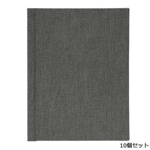 【10セット】レールメニュー(A4) RE-402/デニム柄(グレー色) /業務用/新品/送料無料
