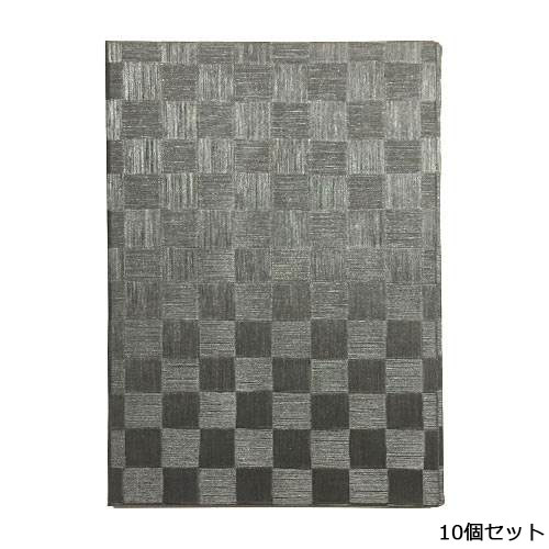 【10セット】TB メニューブック TOM-003 グレイブラック/A4サイズ /業務用/新品/送料無料