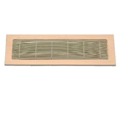 竹ざる そば皿(大) NB-205/ 400×160×30H(内350×110×7H) /業務用/新品/小物送料対象商品|業務用厨房のテンポス