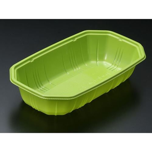 青果・農産容器 パックスタイル PS BPフルーツ 2L グリーン【weeco】(1000個入)/業務用/新品/小物送料対象商品｜業務用厨房のテンポス