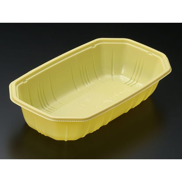 青果・農産容器 パックスタイル PS BPフルーツ 2L イエロー【weeco】(1000個入)/業務用/新品/小物送料対象商品｜業務用厨房のテンポス