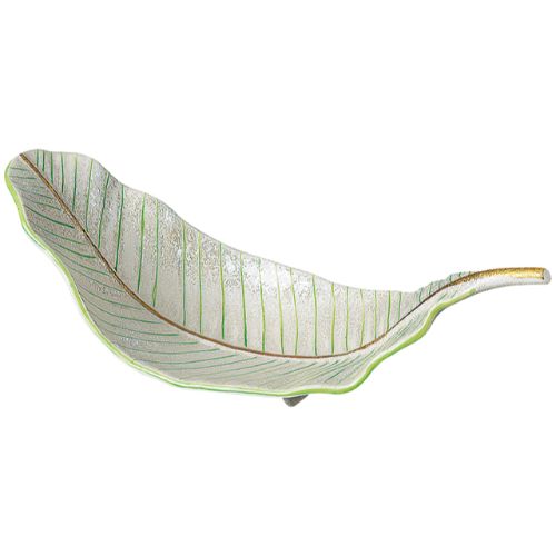 ラスター緑金葉型盛込み/業務用/新品/小物送料対象商品