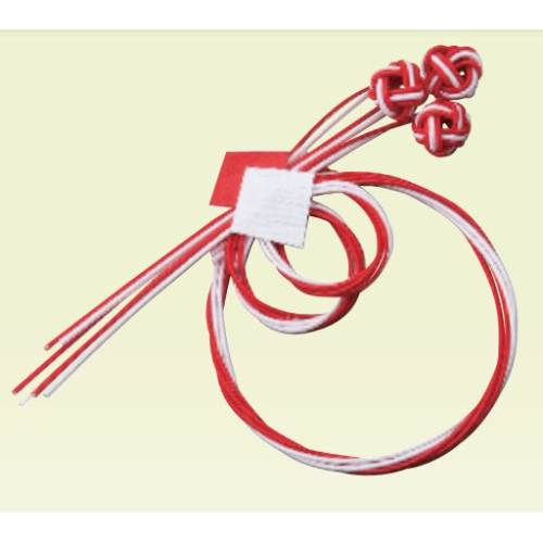 水引飾り 紅白リース(50入)09967/業務用/新品/小物送料対象商品