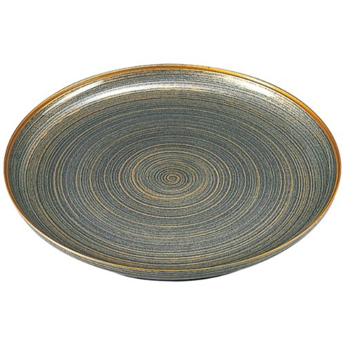 尺4冠皿 金駒筋 グレーパール/業務用/新品/小物送料対象商品