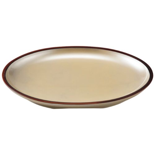 尺5小判深盛皿 黄金銀彩天べっ甲(全面塗)/業務用/新品/小物送料対象商品