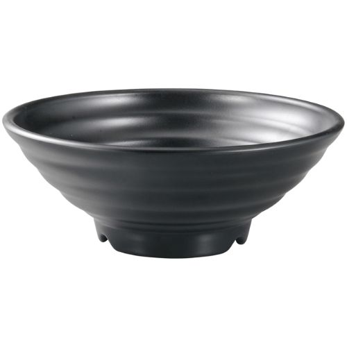 φ35.5cmビッグロクロ目鉢 黒マット/業務用/新品/小物送料対象商品