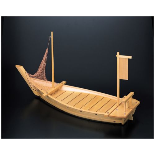 木製2.5尺玄海大いさり船(網付)/お役目用/新品/貨物輸送無料