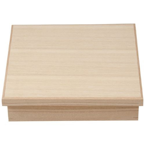 木製8.5寸松花堂(楢)親/お役目用/新品/小物貨物輸送客体商いもの