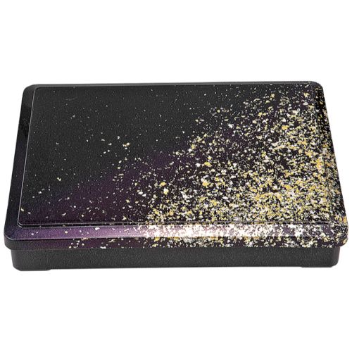 DX尺2長手弁当 箔舞踊内黒(蓋親)/業務用/新品/小物送料対象商品