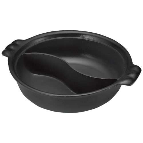 27cm仕切鍋 黒/業務用/新品/小物送料対象商品