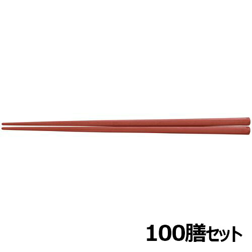 【100セット】SPS 22.5cm四角木目箸 茶OM(面取) /業務用/新品/小物送料対象商品｜業務用厨房のテンポス