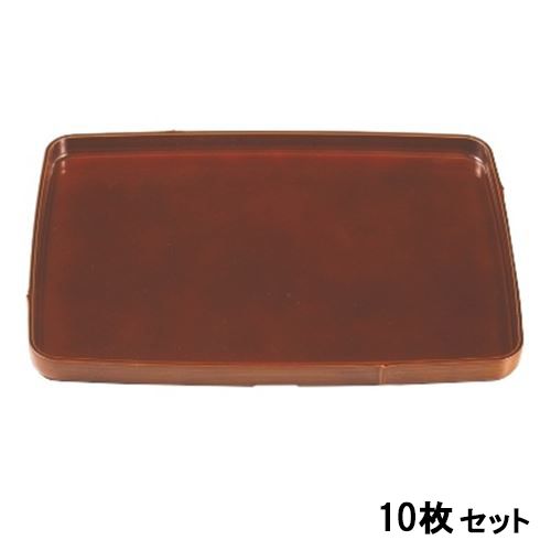 【10書き割り】長角竹型盆漆調春慶塗SL 尺4 /御役目用/新品/貨物輸送無料