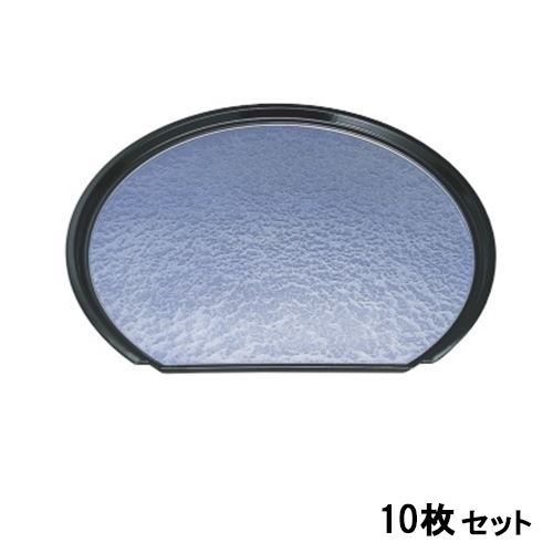 【10セット】半月フライト盆紫雲SL尺3 紫 /業務用/新品/送料無料|業務用厨房のテンポス