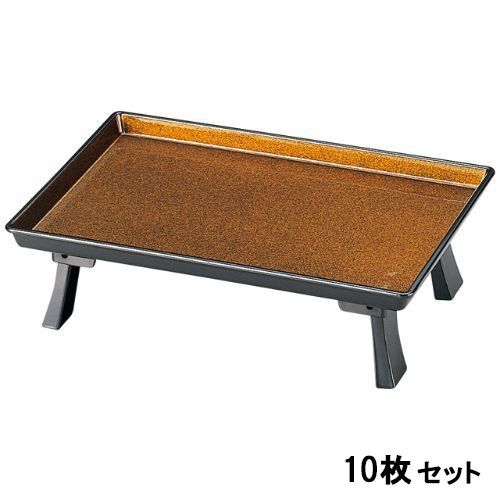 【10仕掛ける】7寸ミニ膳 梨地(折足式) /お役目用/新品/小物貨物輸送客体商いもの