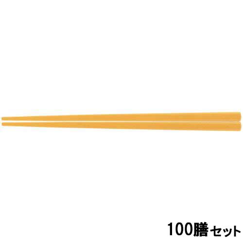 【100セット】16cm四角木目子供箸 ベージュOM /業務用/新品/小物送料対象商品