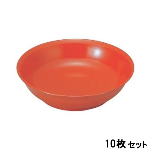 【10仕掛ける】盛皿 4.2寸木皿朱 /お役目用/新品/小物貨物輸送客体商いもの