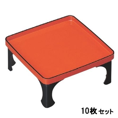 【10セット】御膳 尺2寸胴張本膳 朱天黒 /業務用/新品/送料無料 25,740円