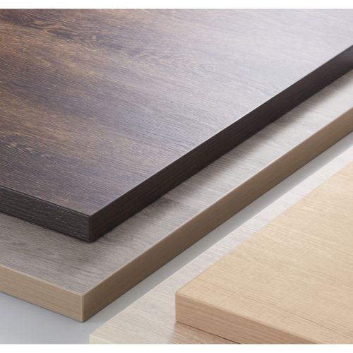 CHERRY 天板 メラミン化粧板/ABS樹脂エッジ/フラッシュ構造 幅600&times;奥行600mm/業務用/新品/送料別｜業務用厨房のテンポス