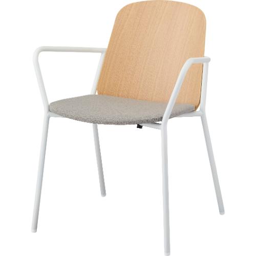 チェア ワイオー AH N/B Quon(クオン) 幅595×奥行540×高さ775(mm)/業務用/新品/送料別途見積