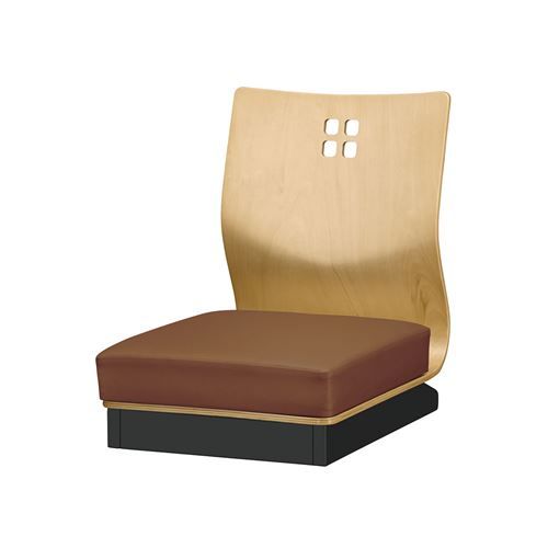 marukatsu(丸勝) 【霧島II N 座椅子 Aランク 】 幅370×奥行530×高さ500(mm)【業務用】【新品】【送料無料】