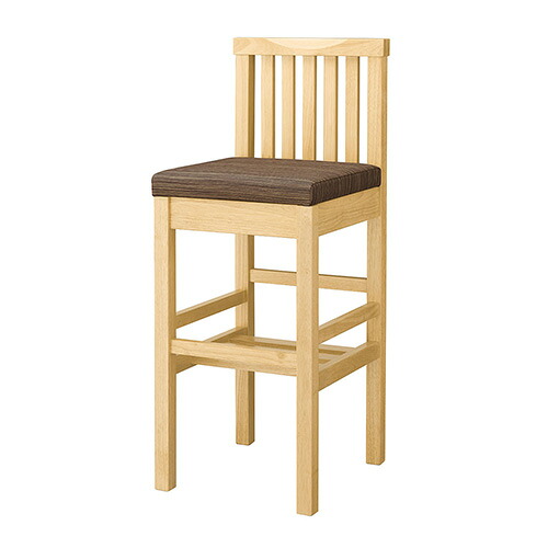 業務用椅子 marukatsu(丸勝) 生駒N(ナチュラルクリヤ)スタンド椅子/Aランク/業務用/新品/送料無料