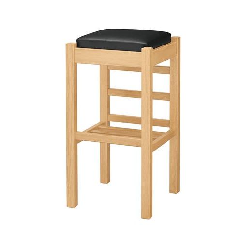 業務用椅子 marukatsu(丸勝) 葛城Ｎ(ナチュラルクリヤ)スタンド椅子 既製品/業務用/新品/送料無料