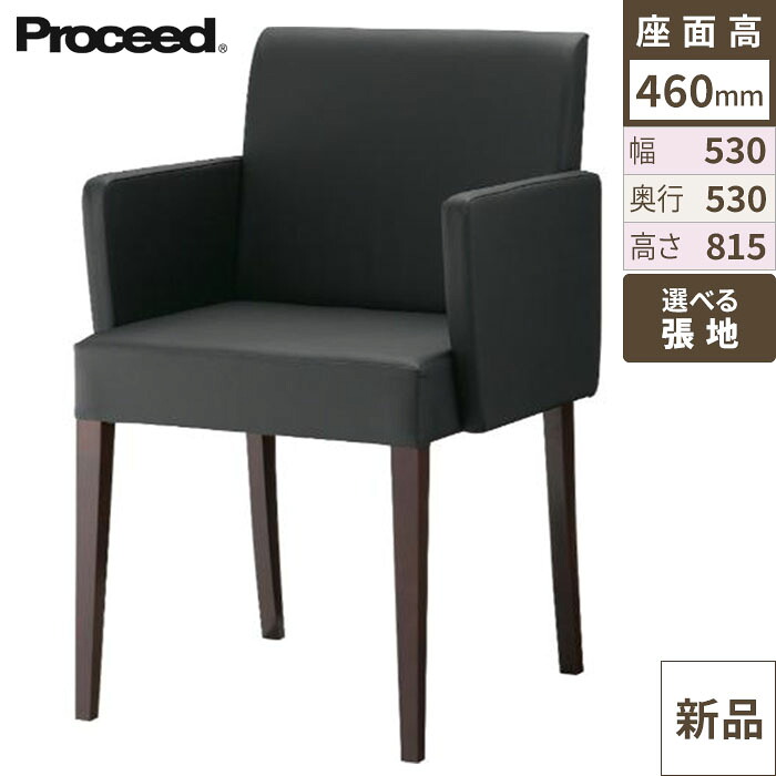 業務用椅子【プロシード】リーブルアームイス2B-BR 11570-A 幅530&times;奥行530&times;高さ815 シート高460(mm)/業務用/新品/送料無料｜業務用厨房のテンポス
