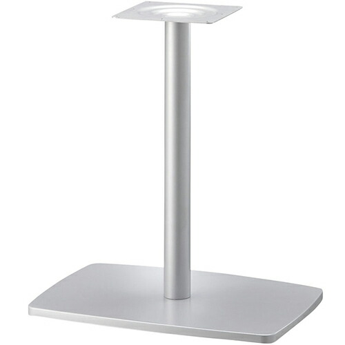 プロシード（丸二金属） テーブル脚 TABLE LEG 角ベース SL-E(SI)-B ベース600×420 ポールφ60 受座角240(mm) 業務用 送料無料