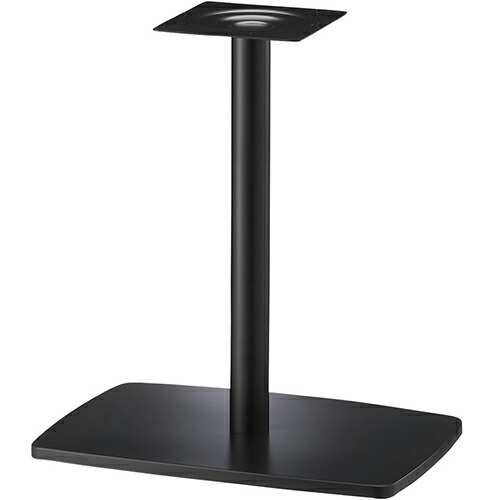 プロシード（丸二金属） テーブル脚 TABLE LEG 角ベース SL-E(BL)-B ベース600×420 ポールφ60 受座角240(mm) 業務用 送料無料