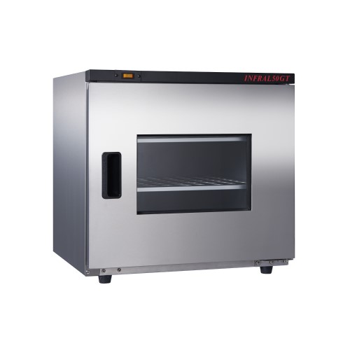 【御勤め用/新品】遠赤外線温蔵庫 インフラールシリーズ インフラール NH-50 W500×D423×H480粍【貨物輸送無料】