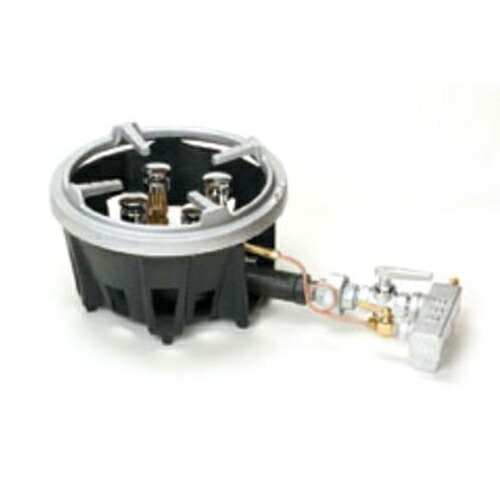 TG-4ST 【タチバナ】TGスーパーバーナー 鋳物コンロ 全長430×直径245×高さ160(mm)【業務用/新品】【送料無料】