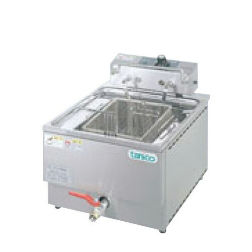 tanico ミニフライヤー　卓上タイプ　TCFL-8B タニコー TCFL-8B 電気フライヤー 4〜8L ミニ卓上タイプ【タニコー】の