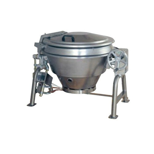 【業務用】【新品】 タニコー ガス回転釜 TRK-190DF 幅1555×奥行1160×高さ1020 都市ガス/LPガス 【送料無料】