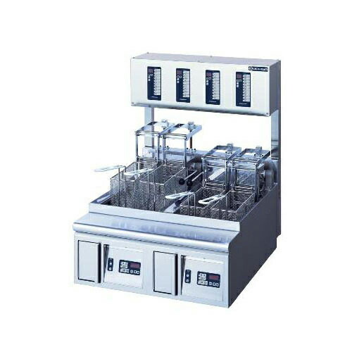 楽天市場】TEFD-13NW-2L 電気卓上オートリフトフライヤー 13L×2 2槽式