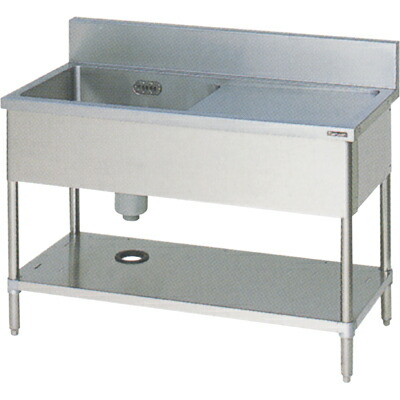 一槽水切シンク マルゼン Bsm1 157 厨房機器 業務用食器 幅1500 奥行750 高さ800mm 業務用冷凍庫 送料無料 業務用 業務用厨房機器 家具 食器inbis 業務用 マルゼン 一槽水切シンク Bsm1 157 W1500 D750 H800mm シンク ステンレス