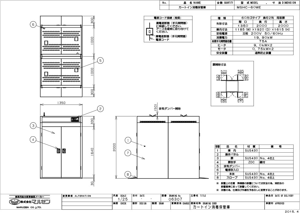 ショップ フレックスカート フレックス PT-WTE 幅630×奥行770×高さ1730