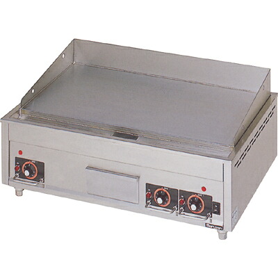 【業務用/新品】【マルゼン】電気グリドル　サーモスタット付 MEG-096 幅900×奥行600×高さ300mm 【送料無料】