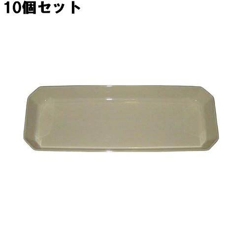 【10セット】ロイヤルバット T-04 アイボリー メラミン415×155 /業務用/新品/送料無料