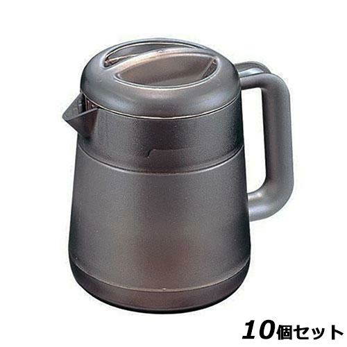 【10セット】BK ポリカーボネイト リトルピッチャー スモークブラウン 1.3L /業務用/新品/小物送料対象商品｜業務用厨房のテンポス