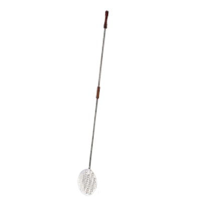 UK 18-8 ピザピール (穴付) 22糎 /労働者階級用/新品/貨物輸送別途積もり書き