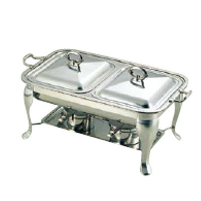 SW 18-8 共柄 角チューフィングディッシュ ダブル 25インチ /業務用/新品/送料無料|業務用厨房のテンポス