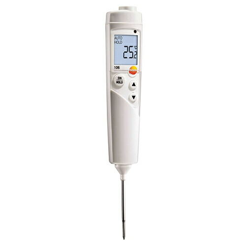 食品用デジタル中心温度計 防水型 testo 106/業務用/新品/小物送料対象商品