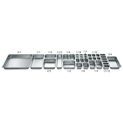 18-8 ホテルパン 2100シリーズ 2/3 150mm/業務用/新品/小物送料対象商品