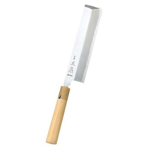 本霞(玉白鋼) 東形薄刃 22.5糎貨物輸送無料 御勤め用  /テンポス