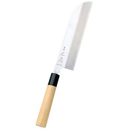 本霞(玉白鋼) 鎌形薄刃 22.5糎貨物輸送無料 御勤め用  /テンポス