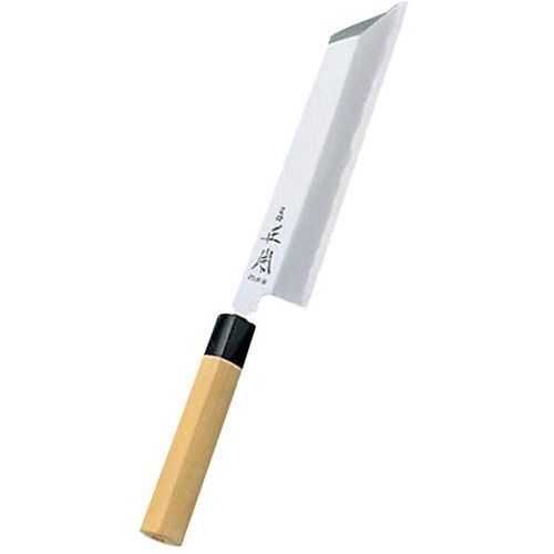 本霞（玉白鋼） ムキモノ庖丁 21cm送料無料 業務用